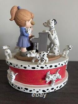 101 Dalmations Precious Moments Disney Rotating Music Box