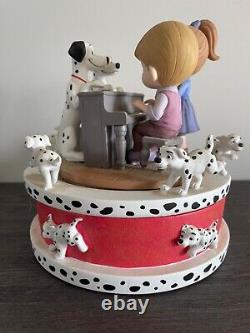 101 Dalmations Precious Moments Disney Rotating Music Box