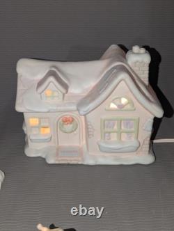 10pcs Precious Moments Figurines 1986-1998 Light Up Glowing Sam's House Horse