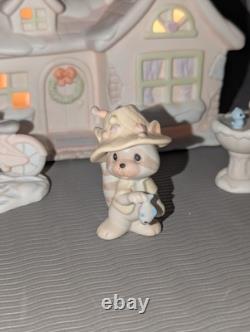 10pcs Precious Moments Figurines 1986-1998 Light Up Glowing Sam's House Horse