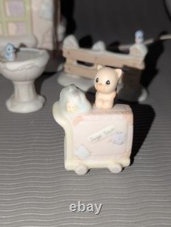 10pcs Precious Moments Figurines 1986-1998 Light Up Glowing Sam's House Horse