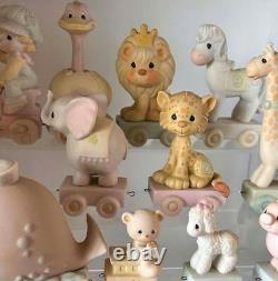 11 Precious Moments Baby Animal Birthday Train Charming Nursery Décor