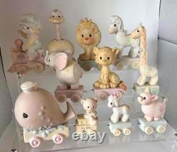 11 Precious Moments Baby Animal Birthday Train Charming Nursery Décor