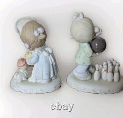 14 Precious Moments Growing in Grace & It's A Girl & 1st Confirmation Figs. RARE