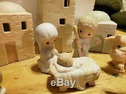 15 Piece Precious Moments Nativity Scene 1982