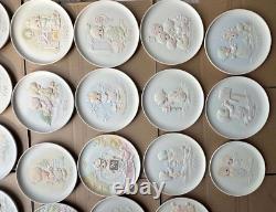 16 Precious Moments Vintage medallion Set