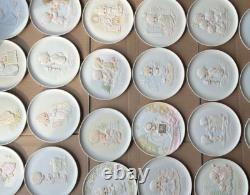 16 Precious Moments Vintage medallion Set
