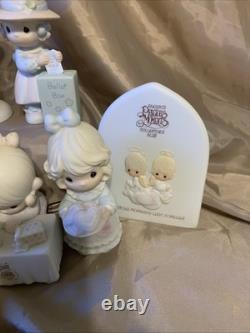 17 Piece Vintage Precious Moments Figurines Lot. 1979-96. Collectors Club Enesco