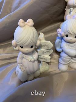 17 Piece Vintage Precious Moments Figurines Lot. 1979-96. Collectors Club Enesco