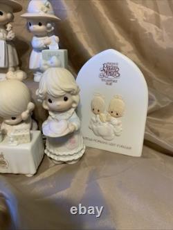17 Piece Vintage Precious Moments Figurines Lot. 1979-96. Collectors Club Enesco