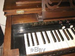 1887 Mason-Hamlin Pump Organ $500.00