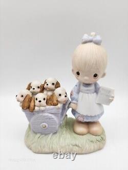 1977 Large Precious Moments God Loveth A Cheerful Giver Signed By Sam Butcher