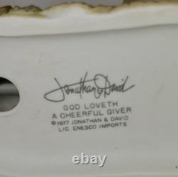 1977 Precious Moments God Loveth a Cheerful Giver