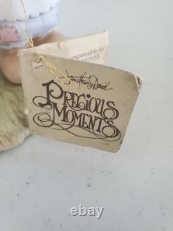 1977 Precious Moments God Loveth a Cheerful Giver Free Puppies Rare Original 21