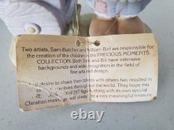1977 Precious Moments God Loveth a Cheerful Giver Free Puppies Rare Original 21