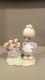 1977 Precious Moments God Loveth A Cheerful Giver Free Puppies Rare Retired