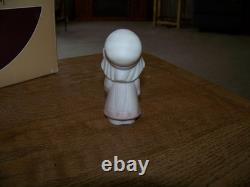 1982 Precious Moment Mini Nativity withRARE TURBAN SHEPHERD BOY FIGURE E-2395 withBx