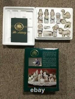 1982 Precious Moments The Nativity 11 Piece Set Come Let Us Adore Him By Enesco