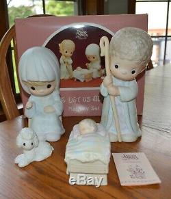 1987 Precious Moments LARGE 9 Nativity Boxed Set