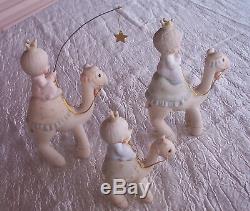 1987 (no Mark) Precious Moments They Followed The Star-mini Nativity-108243