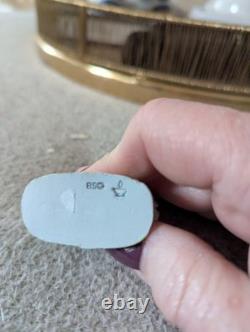 1989 Retired Sam Butcher Precious Moments Metal God Loveth A Cheerful Giver