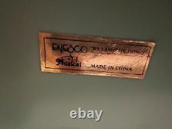 1991 Enesco Precious Moments Toy Chest Motion Music Box My Favorite Things