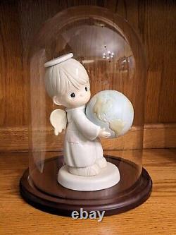 1994 Precious Moments He's Got The Whole World In His Hands Limited Edition