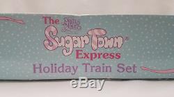 1995 Precious Moments Sugar Town Express Girls Train NIB! Signed! With videos