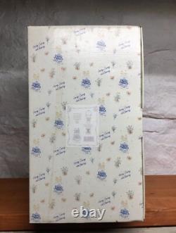1999 Precious Moments He Watches Over Us All Hot Air Balloon Angels Clouds PM993