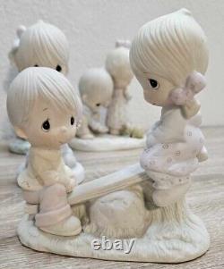 19 Piece Precious Moments Figures Lot- 70's and 80's Retired and Rares