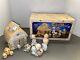 2000 Precious Moments Fall Festival #732494 7 Piece Set Lighted Retired Withbox