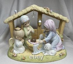 2001 Precious Moments O Holy Night #879428 Christmas Nativity Scene MIB Large