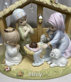 2001 Precious Moments O Holy Night #879428 Christmas Nativity Scene MIB Large