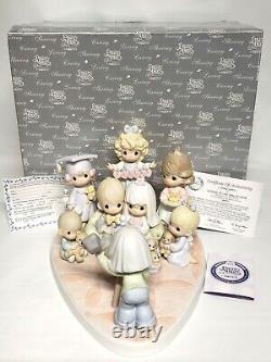 2002 Precious Moments A Portrait Of Loving Caring & Sharing 108543 Exclusive NIB