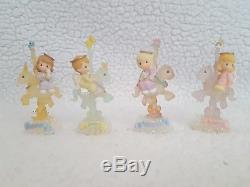 2002 Precious Moments Carousel and Figurines