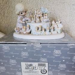 2002 Precious Moments FROM THE BEGINNING 25th ANNIVERSARY LIMITED EDITION 110238