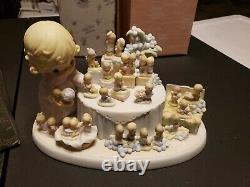 2003 Precious Moments 25th Anniversary From The Beginning 110238 Figure Signed