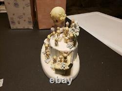 2003 Precious Moments 25th Anniversary From The Beginning 110238 Figure Signed