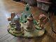 2003 Precious Moments Enesco Wizard Of Oz Emerald City Skyline Base 4 Figurines