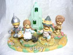2003 Precious Moments Figurines & Base Wizard of Oz L-3