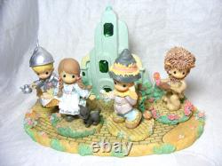 2003 Precious Moments Figurines & Base Wizard of Oz L-3