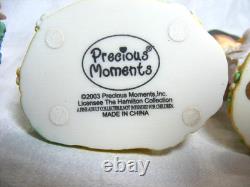 2003 Precious Moments Figurines & Base Wizard of Oz L-3