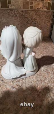 2004 Precious Moments Beautiful and Blushing, My Baby's Now A Bride #117802