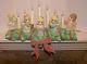 2005 Precious Moments Heavenly Angels Of Light Electric Candles Christmas Mantle
