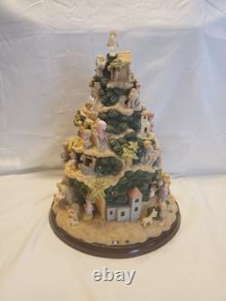 2005 Precious Moments Rare O Holy Night Illuminated Nativity Tree Bradford