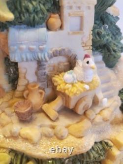 2005 Precious Moments Rare O Holy Night Illuminated Nativity Tree Bradford