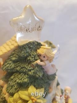 2005 Precious Moments Rare O Holy Night Illuminated Nativity Tree Bradford