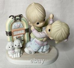 2006 Precious Moments ROCK AROUND THE CLOCK #710027 MIB Jukebox Couple