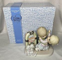 2006 Precious Moments ROCK AROUND THE CLOCK #710027 MIB Jukebox Couple