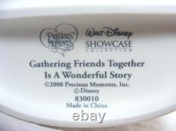 2008 Precious Moments Figurine Gathering Friends Together Is A Wonderful Story